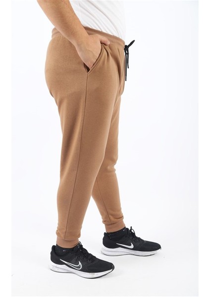 Büyük Beden 3ip Classic Eşofman Altı 22515 S.kahve