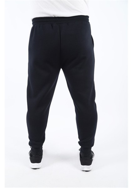 Büyük Beden 3 İp Classic Eşofman Altı 22515 Lacivert modelleri