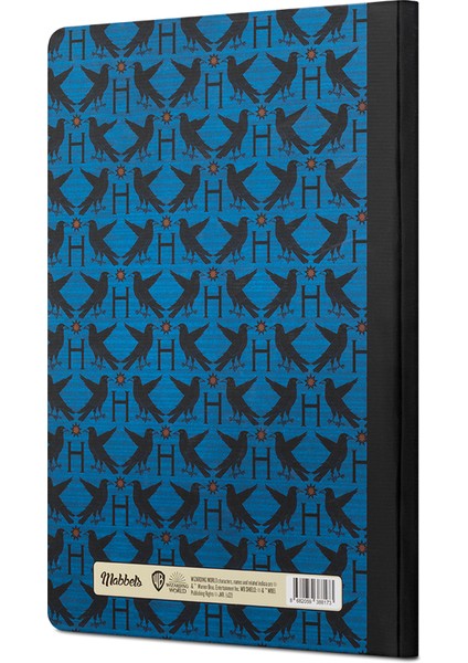 Harry Potter Hogwarts Ravenclaw Sert Kapak Butik Defter Lacivert