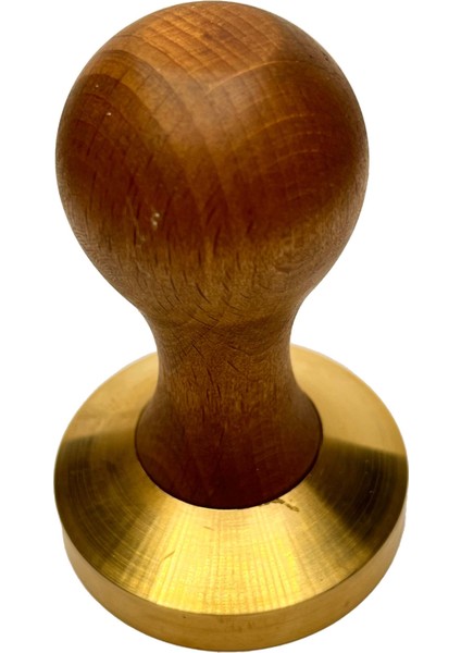 Espresso Tamper Kayın/prinç Taban