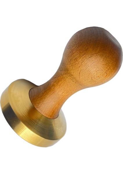 Espresso Tamper Kayın/prinç Taban