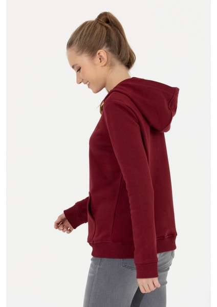 Kadın Vişne Sweatshirt 50256249-VR223
