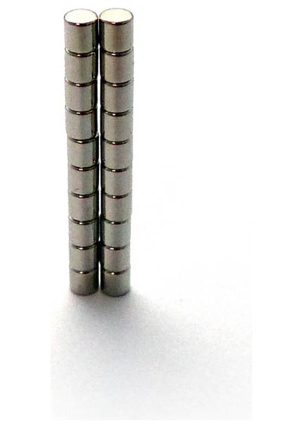 Neodyum Mıknatıs Magnet - 3 mm Çap - 3 mm Kalınlık