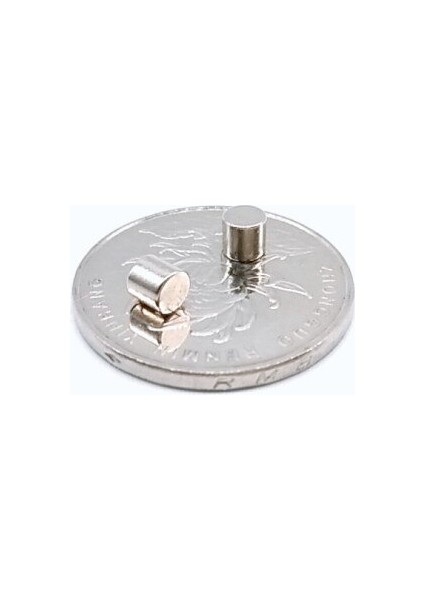 Neodyum Mıknatıs Magnet - 4 mm Çap - 4 mm Kalınlık fırsatları