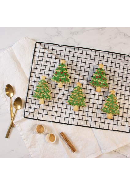 Çam Ağacı Yıldızlı Kurabiye Kalıbı - Şeker Hamuru Kalıbı modelleri