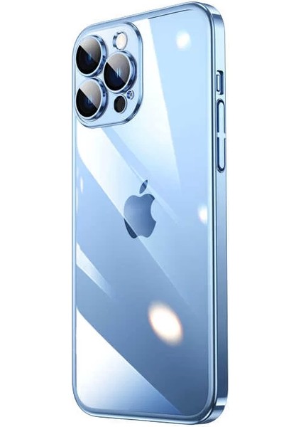 Apple iPhone 14 Pro Max Kılıf Sert Pc Renkli Çerçeveli Zore Riksos Silikon Kapak