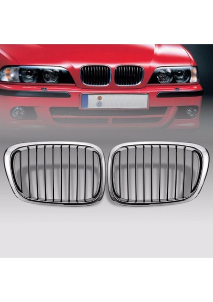 Bmw E39 Ön Panjur Krom Set Siyah 2000-2003 51137005837