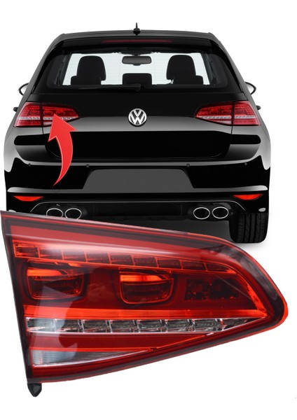 Vw Golf 7 Sol Iç Stop Ledli 2013 Sonrası 5G0945307F