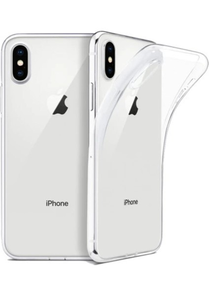 Apple Apple iPhone X/xs Kılıf Premium Şeffaf Silikon Arka Kapak Kılıf