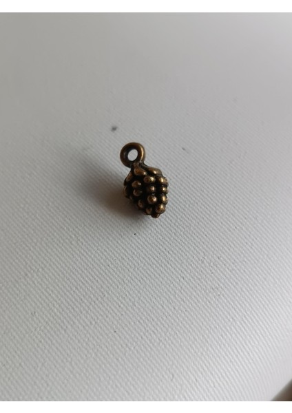 Üzüm Salkımı Metal Çinko Alaşım Kolye Ucu 12X5MM 10 Adet modelleri