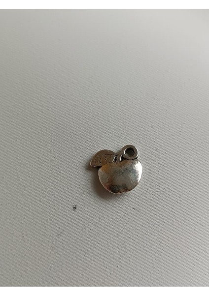 Elma Metal Çinko Alaşım Kolye Ucu 11X2MM 10 Adet Gri fiyatları