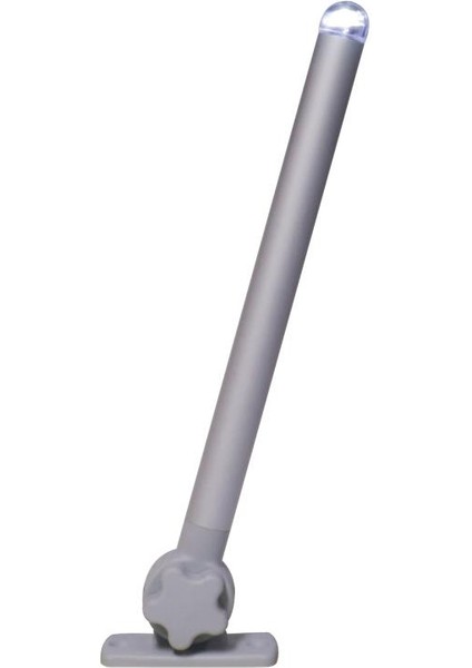 Mıcro LED Işıklı Direk Soketli 60CM, Beyaz Işık, Gri