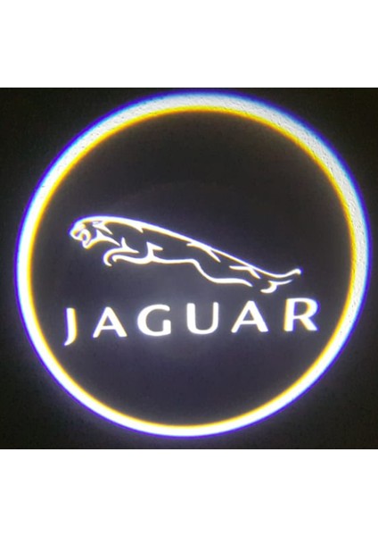 Jaguar Pilli Yapıştırmalı Kapı Altı Logo Mesafe ve Karanlık Sensörlü