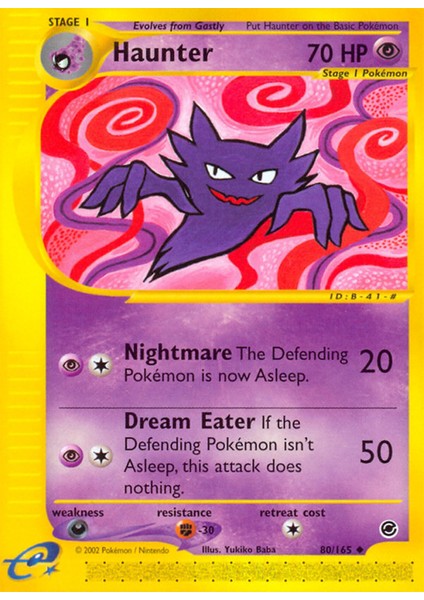 Pokemon Haunter 70HP Kart