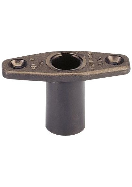 Oarlock Socket, Top-Mount, Black