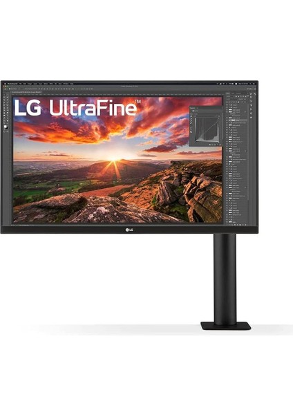 Ultrafine Ergo 32UN88A-W 31.5 Inch Monitor - 4K 3840X2160, Ips, 5ms, HDR10, Amd Radeon Freesync, Siyah