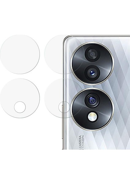 ECR MOBILE Honor 70 Esnek Nano Kamera Lens Koruyucu (2 Adet)