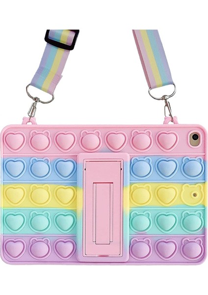 Samsung Galaxy Tab A 8 Inç T290 T295 T297 Kılıf Popit Gökkuşağı Renkli Tablet fiyatları