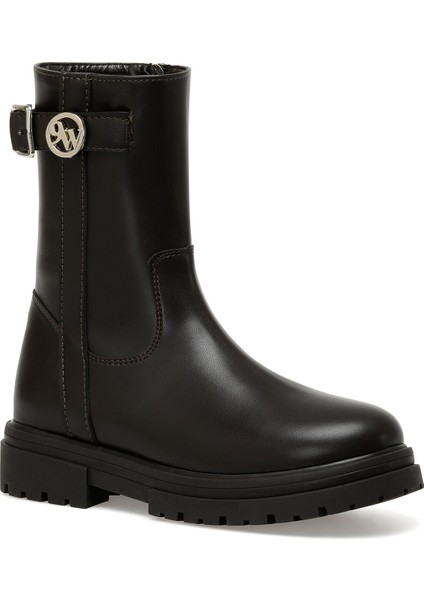 Lode 2pr Kahverengi Kadın Biker Bot