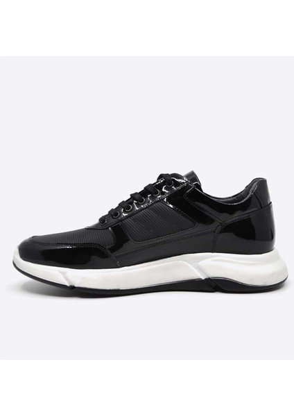 Hakiki Deri Siyah Sneaker Erkek Ayakkabı 2880 430 710
