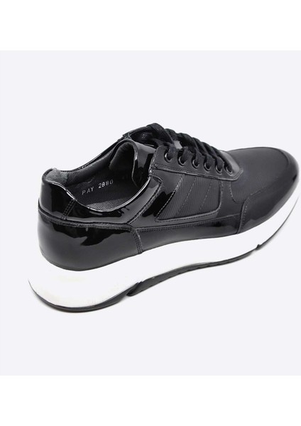 Hakiki Deri Siyah Sneaker Erkek Ayakkabı 2880 430 710 indirimleri