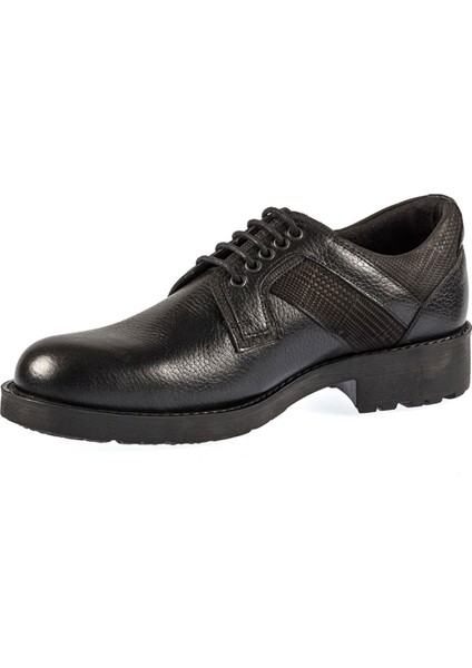 Bağcıklı Siyah Termo Taban Erkek Sıcak Astar Kışlık Ayakkabı 7576 551 820 modelleri
