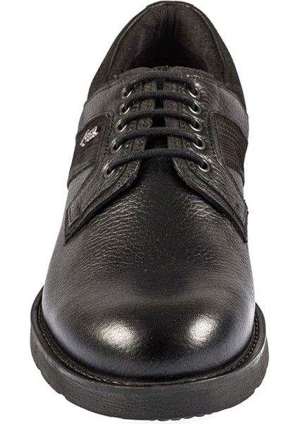 Bağcıklı Siyah Termo Taban Erkek Sıcak Astar Kışlık Ayakkabı 7576 551 820 fırsatları