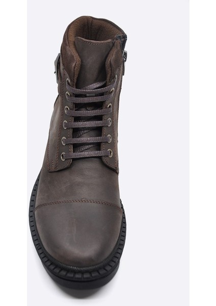 Deri Kahverengi Kışlık Erkek Bot 549760 02 modelleri