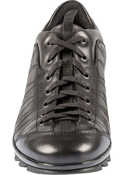 Bağcıklı Siyah Kauçuk Taban Erkek Sıcak Astar Kışlık Ayakkabı 3510 551 635 fırsatları