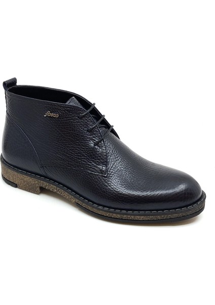 Deri Lacivert Erkek Bot 8584 81