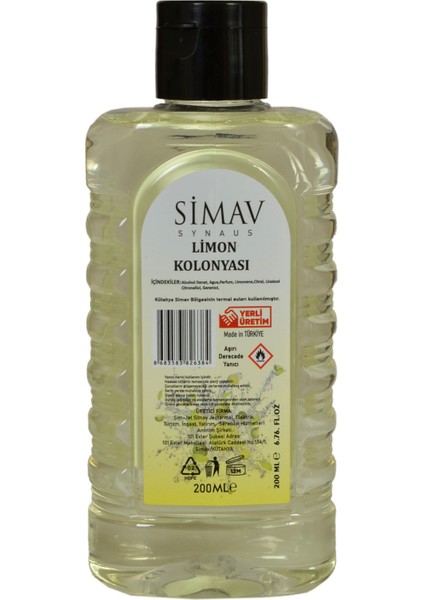 Termal Sulu Limon Kolonyası - 200 ml