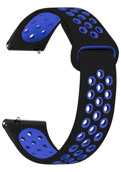Honor Magic Watch-Watch 2 46MM / Honor Watch Gs Pro Uyumlu Delikli Spor Yumuşak Silikon Kordon Kayış