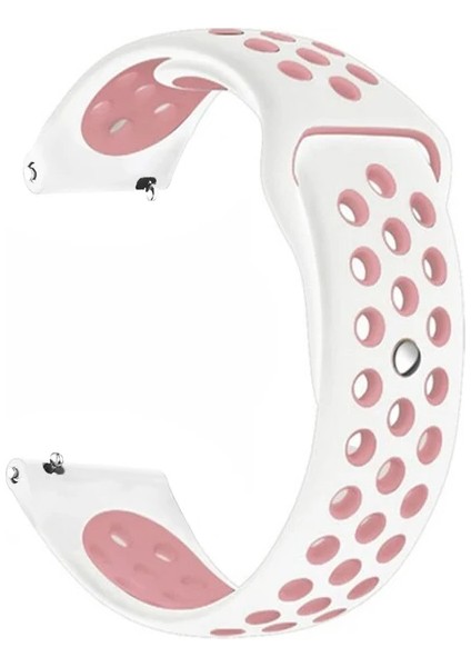 Honor Magic Watch-Watch 2 46MM / Honor Watch Gs Pro Uyumlu Delikli Spor Yumuşak Silikon Kordon Kayış