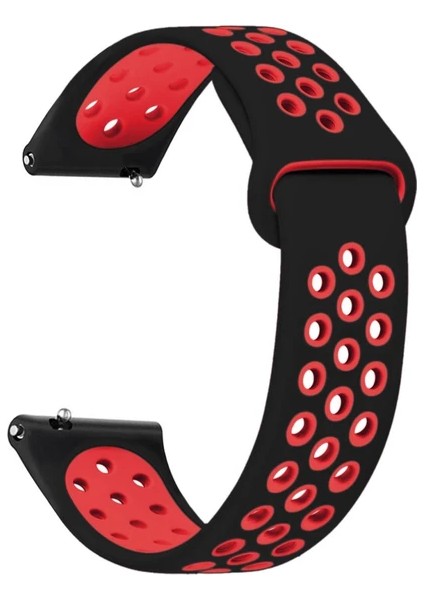 Honor Magic Watch-Watch 2 46MM / Honor Watch Gs Pro Uyumlu Delikli Spor Yumuşak Silikon Kordon Kayış