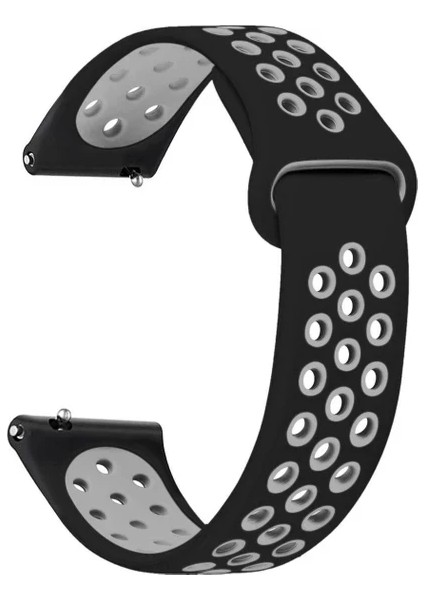 Honor Magic Watch-Watch 2 46MM / Honor Watch Gs Pro Uyumlu Delikli Spor Yumuşak Silikon Kordon Kayış