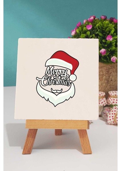 Merry Christmas Yılbaşı Hediyesi Kırmızı Kupa Bardak Dekoratif Taş indirimleri