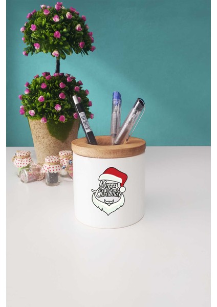 Merry Christmas Yılbaşı Hediyesi Siyah Kupa Bardak Kalemlik Anahtarlık fırsatları