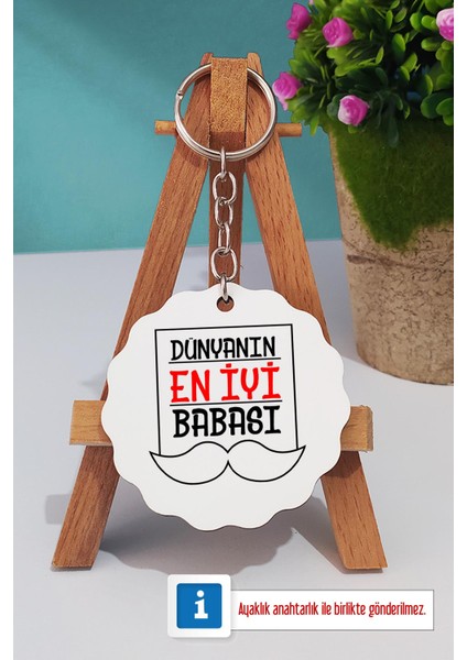 Dünyanın En Iyi Babası Babaya Hediye Kupa Bardak ve Anahtarlık