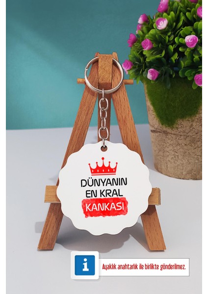 Kankaya Hediye Dünyanın En Kral Kankası Mavi Kupa Bardak Kalemlik Anahtarlık fırsatları