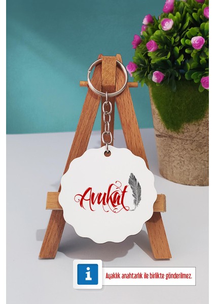 Avukata Hediye Avukat Oval Kupa Bardak Anahtarlık