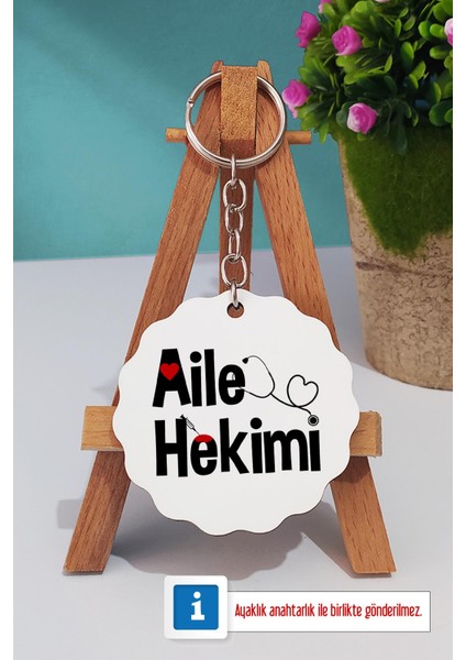 Aile Hekimi Doktora Hediye Türk Kahvesi Fincanı Ahşap Altlıklı ve Anahtarlık modelleri