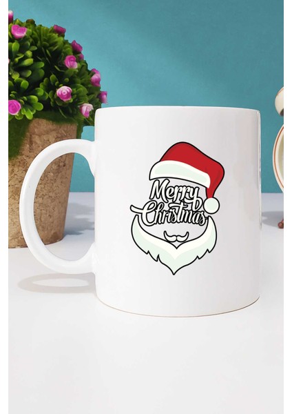 Merry Christmas Yılbaşı Hediyesi Kupa Bardak Beyaz ve Kalemlik fiyatları
