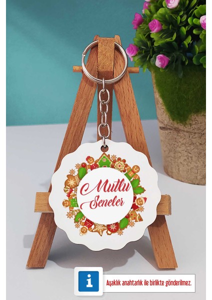 Mutlu Seneler Yılbaşı Hediyesi Kalemlik ve Anahtarlık modelleri