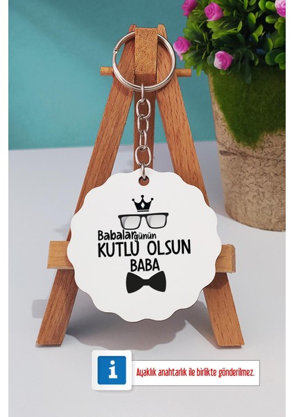 Babalar Günü Hediyesi Ahşap Altlıklı Fincan ve Anahtarlık modelleri