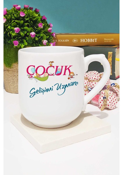 Çocuk Gelişimi Uzmanı Oval Kupa Bardak Dekoratif Taş Anahtarlık modelleri