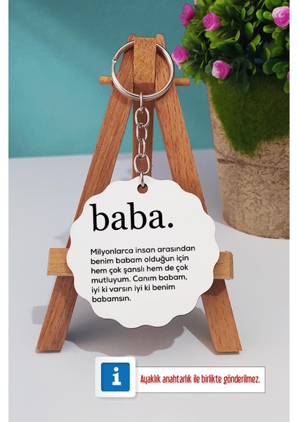 Baba Babalar Günü Hediyesi Türk Kahvesi Fincanı Beyaz ve Anahtarlık fiyatları