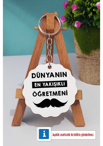 Dünyanın En Yakışıklı Öğretmeni Kupa Bardak ve Anahtarlık