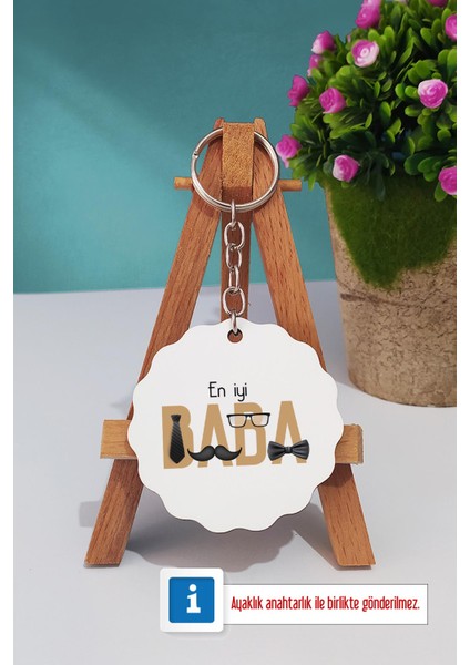 En Iyi Baba Babaya Hediye Sarı Kupa Bardak Anahtarlık