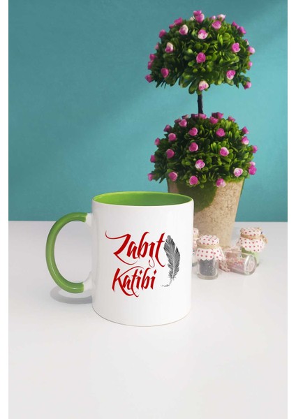 Zabıt Katibi Hediye Yeşil Kupa Bardak Kalemlik fiyatları