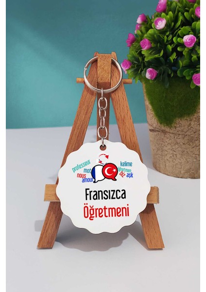 Fransızca Öğretmeni Anahtarlık